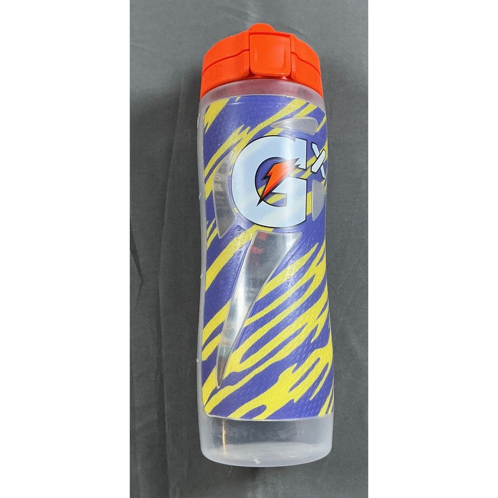 Gatorade Gx NFL Los Angeles Rams 30oz Hydration Water Bottle Orange Blue Yellow